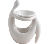 Essential Oil Burner Tealight Candle Holder Melt Burner Ceramic Oil Diffuser Burner Candlestick Aroma Candleholder Warmer Desk