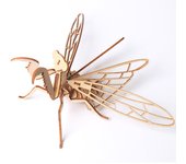 Wooden Multi-insect Three-dimensional 3D Puzzle Puzzle Toy Children's Advanced Educational Toy Creative Assembly Model