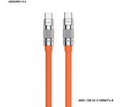 WEKOME 100W Type C Fast Charging Liquid Silicone Cable iPhone 15 Charging Cable Data Transmission Cord for iPhone Xiaomi Samsung