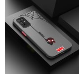 Marvel Anime Spiderman For OPPO A55 A54S A53S A52 A33 A32 A31 A16S A16K A15S A11S A9 A5 Frosted Translucent Phone Case