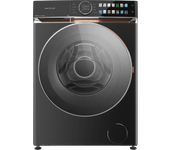 Lavadora Bolero DressCode 10980 de 10 kg color Steel motor Direct Drive 1400 rpm con pantalla FullColor y funciones avanzadas