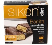 Sikendiet Barrita Vainilla Caramelo 5Uds
