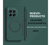 Ultra Thin Hard PC Magnetic Frameless Phone Case For Magsafe Oneplus 12 12R 11 11R 10T 10R 10 Pro Matte Color Solid Cover