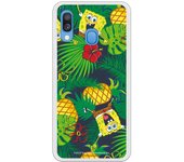 Funda original compatible con Samsung Galaxy A20E - Bob Esponja Fondo Tropical