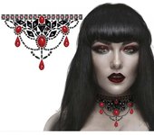 Guirca Joyas Gótica para el Cuello