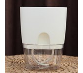 Self Watering Flower Pot Plastic Flower Planters Hydroponics Succulents Plant Bonsai Water Storage Pot Home Office Decoration