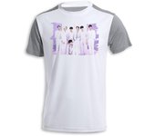 CAMISETA BICOLOR Run BTS Born singer no more dream N.O tshirt corea kpop musica