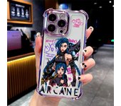 Hot Arcanes Phone Case For iPhone 16 15 14 13 12 11 Pro Max XSMax Plus Anti-Fall Airabag j-Jinxs EkkoS BackCover