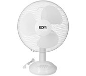 VENTILADOR DE SOBREMESA BLANCO POTENCIA: 35W ASPAS: Ø30x48cm EDM
