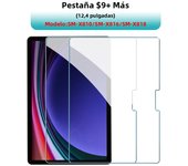 2PCS Tempered Glass Screen Protector for Samsung Galaxy Tab A9 S7 Fe S9 Fe+ Plus 12.4 S8 S10 Ultra S6 Lite A8 Tablet Film