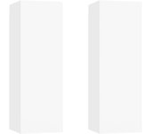 vidaXL Muebles para TV 2 uds contrachapado 30,5x30x90 cm, Mueble de Salon, Mueble TV, Mueble TV salon, Mesa de TV, Mueble tele