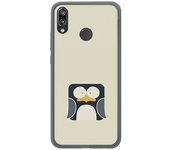 Tumundosmartphone Funda Gel Tpu para Huawei P20 Lite Diseño Pingüino Dibujos