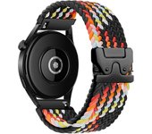 18/20/22mm Parachute Style Buckle Braided Loop for Garmin vivoactive 4/3/3s/Forerunner 255S/Samsung  Watch/Huawei Watch Band