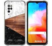 Funda Silicona para Ulefone Armor 12 5G diseño Mármol 11 Dibujos