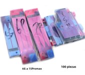 100PCS Battery Adhesive Pull Tape Sticker Glue Replacement for iPhone 15 14 13 12 11 Pro X XR XS Max 7 8 6 6s Plus Repair