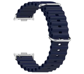 Ocean Silicone Strap For Xiaomi Mi Band 9 Pro 8 Pro Smart Watch Bracelet Watchband Redmi Watch 4 5 Soft Sport Wristband Correa