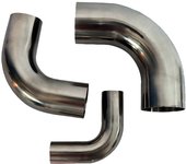 automobile exhaust pipe Stainless steel 304 elbow 90 degree sanitary welding elbow pipe connection fittings polished food grade