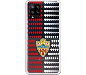 Funda original compatible con Samsung A42 5G - UD Almería patrón escudos clear