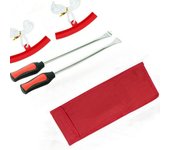 Tire Maintenance Tool Set Steel Spoon Rod Rim Protector Valve Tool for Repair Car Motorcycle Bike Tire Changer Levers Tool Spoon