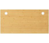 vidaXL Tablero de escritorio de bambú en dimensiones 80x40x1.5 cm/110x55x1.5 cm/110x55x2.5 cm y más | estructura resistente ideal para salón dormitorio o estudio