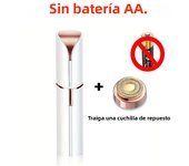 Portable Lipstick Shaped Electric Epilator with One Blade for Women Painless and Effective Facial Hair Removal Home Shaver Tool