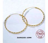 Somalia - 925 Sterling Silver Hoop Eearrins For Women 18K Gold Plated Black Real Money Earrings, Fine Silver Jewelry 30-60MM