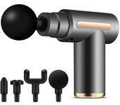 Multifunctional fascia gun massager instrument portable muscle massage relaxation electric vibrating fascia gun
