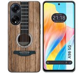 Funda Silicona para Oppo A98 5G diseño Madera 11 Dibujos
