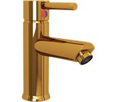 vidaXL Grifo para Lavabo de Baño Acabado Dorado Mezclador Grifería Fregadero Color Dorado,  Gris,  Negro y mas