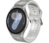 Correa de silicona para Samsung Galaxy Watch 7 / 6 / 5 / 4 / Amazfit GTS 4 / Garmin Vivoactive 5, Modelo Ondas Ancho 20mm