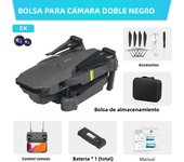 KBDFA NEW E58 Mini Drone WiFi FPV Altitude Hold Foldable Quadcopter with Battery 1080P 4K HD Camera RC Helicopter Toys Dron Gift