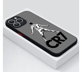 CR7 Football For Apple iPhone 15 14 13 12 11 mini Pro Max 8 7 6S 6 XR X XS Plus Frosted Translucent Phone Case