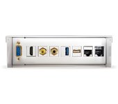 Nanocable - caja de conexiones multimedia de pared vga + hdmi + jack3.5 + rca + 2xusb + 2xrj45, blanco