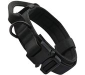 Collar perrosCollar de Perro Collar de Perro táctico Collar de Perro pesado Correa Mágica with nombre K9 Collar de Perro Militar duradero