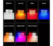 1PCS 12-24V Flash Truck Side Marker Light Ultra-thin Strobe Light 24LED Warning Light Signal Light