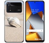 Funda Silicona para Xiaomi POCO M4 Pro 4G diseño Concha Dibujos