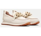 Shoes Mocasin marca Hispanitas para mujer en color hielo