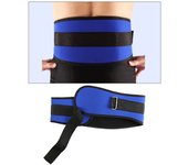 GOMOREON Weightlifting Belt Power Belt Heavy Duty Wide - Strong, Stabilizing Back Support for Deadlifts, Squats Powerlifting