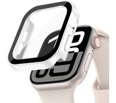 glass+Case for Apple Watch 10 46mm 42mm Accessories Waterproof Straight Edge Screen Protector Cover iWatch series 10 46 mm 42 mm