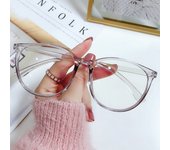 New Large Frame Anti Blue Light Eyeglass Frame Reading Glasses Fresh And Simple Style