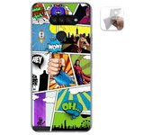 Tumundosmartphone Funda Gel Tpu para Lg K50S diseño Comic Dibujos