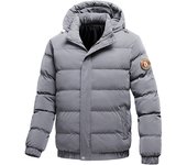 Parka gruesa con capucha para hombre, chaqueta cálida, chaqueta de moda de marca, Parka informal clásica de invierno, novedad de 2024