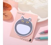 5 Piece Cartoon Adhesive Cute Cat Notes Notepad Memo Pad Stationery Sticker Decoration