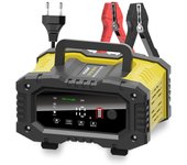 FOXSUR 20A/10A Car Motorcycle Battery Charger 12V/24V Smart Charger Lithium AGM GEL Lead-Acid LiFePO4 Battery Chargers1 Set