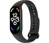 Ociodual Pulsera de Recambio Silicona Suave Flexible Compatible con Xiao Mi Band 7 6 5 Amazfit Band 5 Negra Correa Repuesto Brazalete Goma