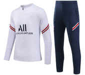 new children's clothing tracksuit boy girl pink Parisians Fans  Half Zipper Jacket Training wear games Jerseys Kids Soccer Kit