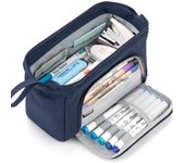 Kawaii Pencil Case Large Capacity Cosmetic Bag Cute Pouch Box Back to School Pen Bag Supplies Korean Stationery
