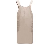Women Cotton Linen Cross Back Apron Japanese Housework Baking Wrap korean Florist Dress Solid Color Garden Kichen Apron