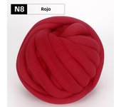 QJH 0.55LBS Chunky Yarn Giant Yarn Super Soft Washable Arm Yarn Tube yarn for DIY Sofa Bed Blanket Pillow Pet Bed and Bed Fence