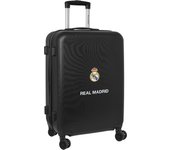 Trolley de Cabina Real Madrid 24 Pulgadas, Maleta con Ruedas, Maleta Ligera, 40x26x63 cm